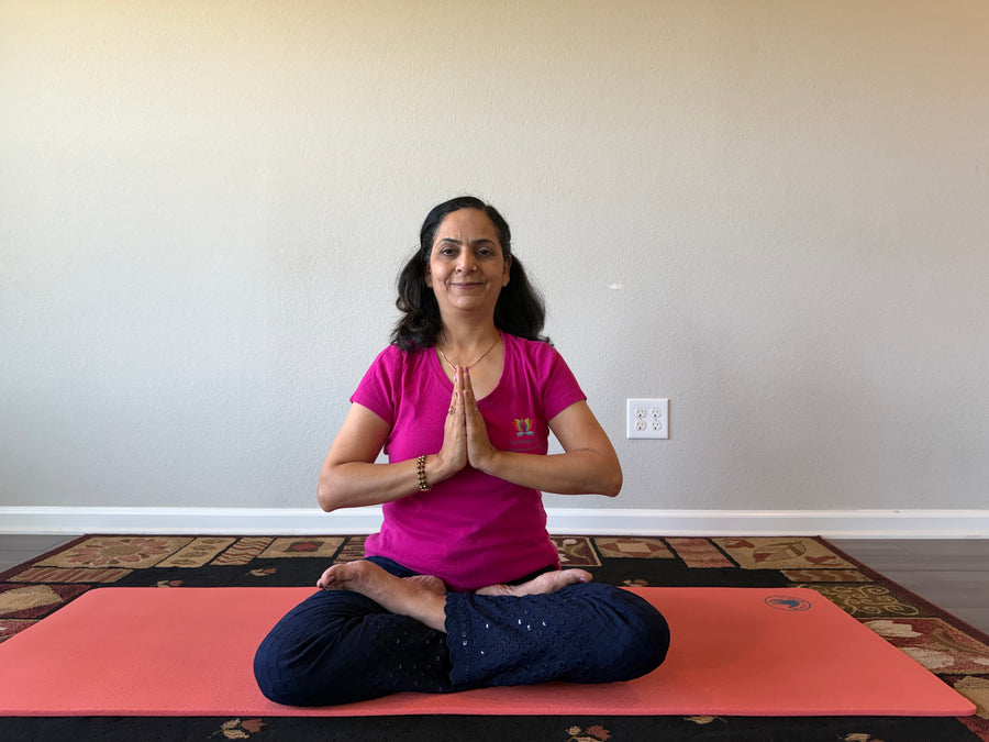 Namaste. I'm Ami Shah, Founder and Director of Devpriya Yoga.